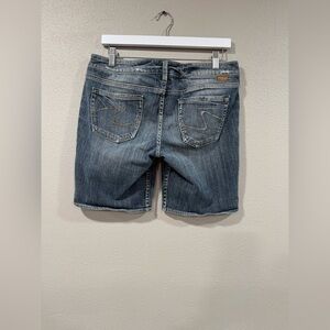 Silver Jean Shorts Western Glove Works Lexi Short